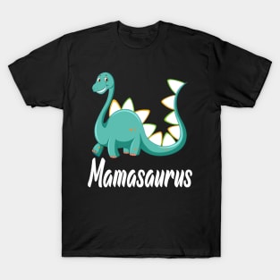 Mamasaurus Dinosaur Mom T-Shirt